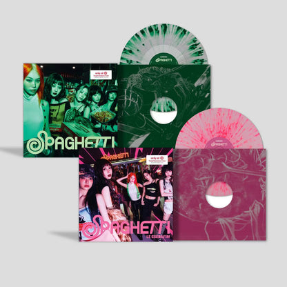 (PREVENTA) LE SSERAFIM - 1st Single Album 'SPAGHETTI' Vinyl (TARGET EXCLUSIVE)