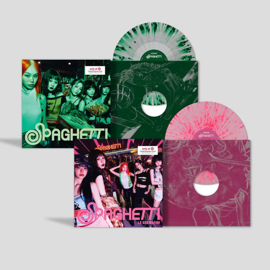 (PREVENTA) LE SSERAFIM - 1st Single Album 'SPAGHETTI' Vinyl (TARGET EXCLUSIVE)