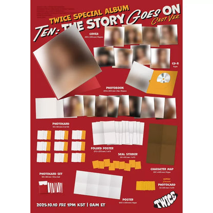 (PREVENTA) TWICE - Special Album [TEN: The Story Goes On] (TARGET EXCLUSIVE)