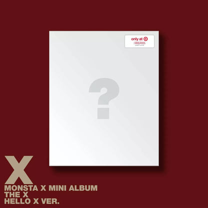 (PREVENTA) MONSTA X - 13TH MINI ALBUM [THE X] (TARGET EXCLUSIVE)