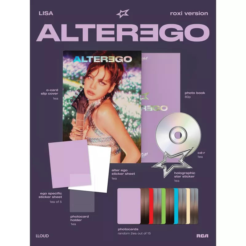 LISA - Alter Ego Photobook — ROXI Version (Target Exclusive)