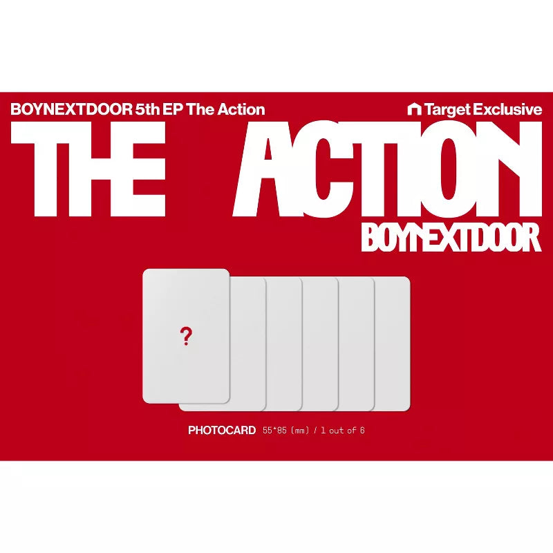 (PREVENTA) BOYNEXTDOOR - 5th EP [The Action] (TARGET EXCLUSIVE)