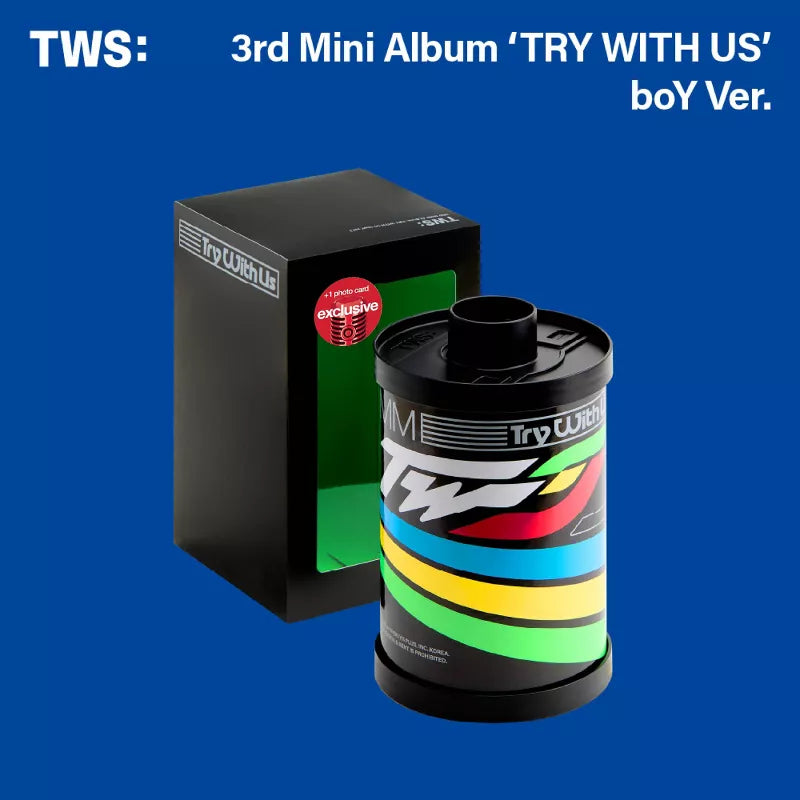 (PREVENTA) TWS - 3rd Mini Album 'TRY WITH US' (TARGET EXCLUSIVE)