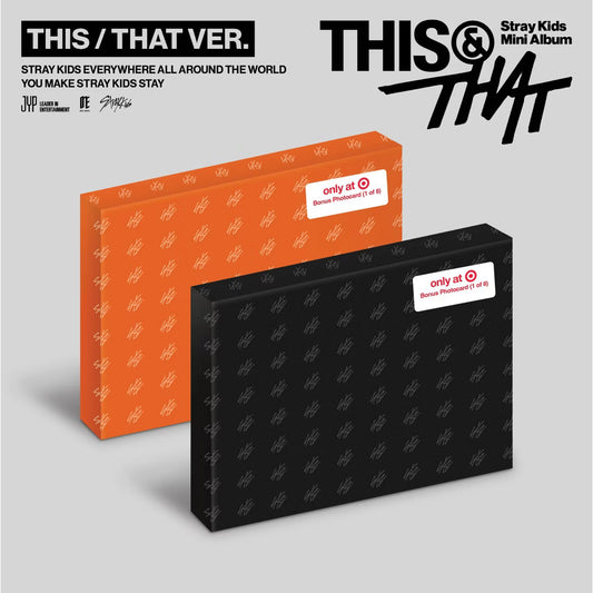 (PREVENTA) STRAY KIDS - mini album [THIS & THAT] (TARGET EXCLUSIVE)