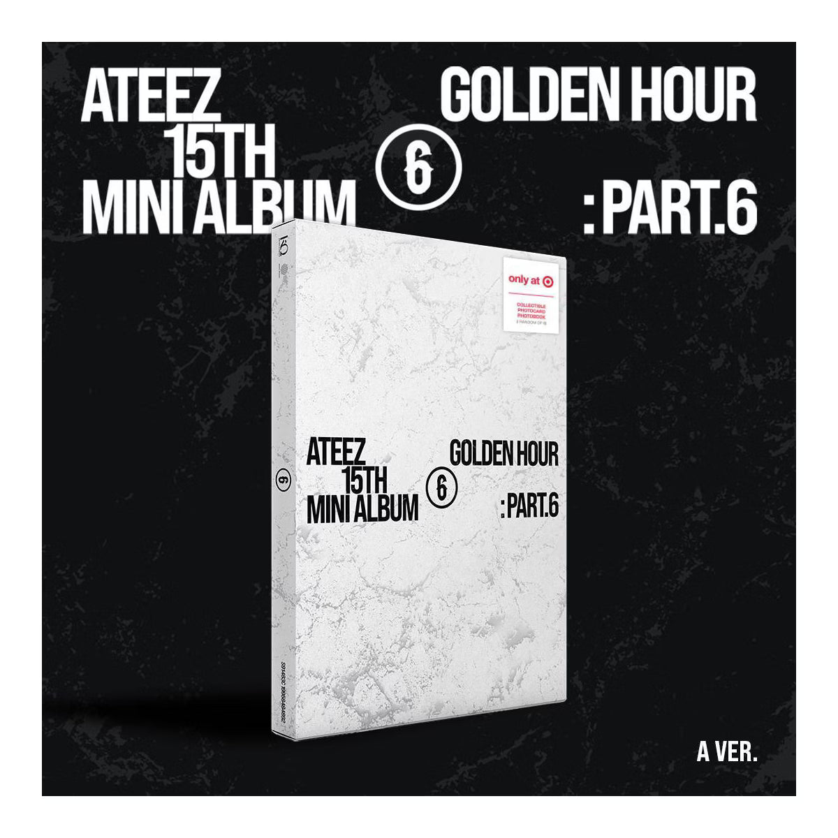 (PREVENTA) ATEEZ - 15TH MINI ALBUM [GOLDEN HOUR : Part.6] (TARGET EXCLUSIVE)