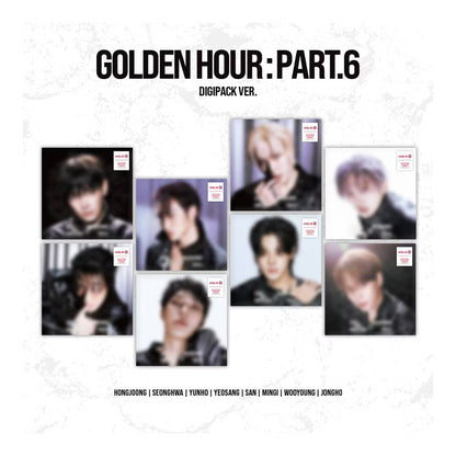 (PREVENTA) ATEEZ - 15TH MINI ALBUM [GOLDEN HOUR : Part.6] (TARGET EXCLUSIVE)