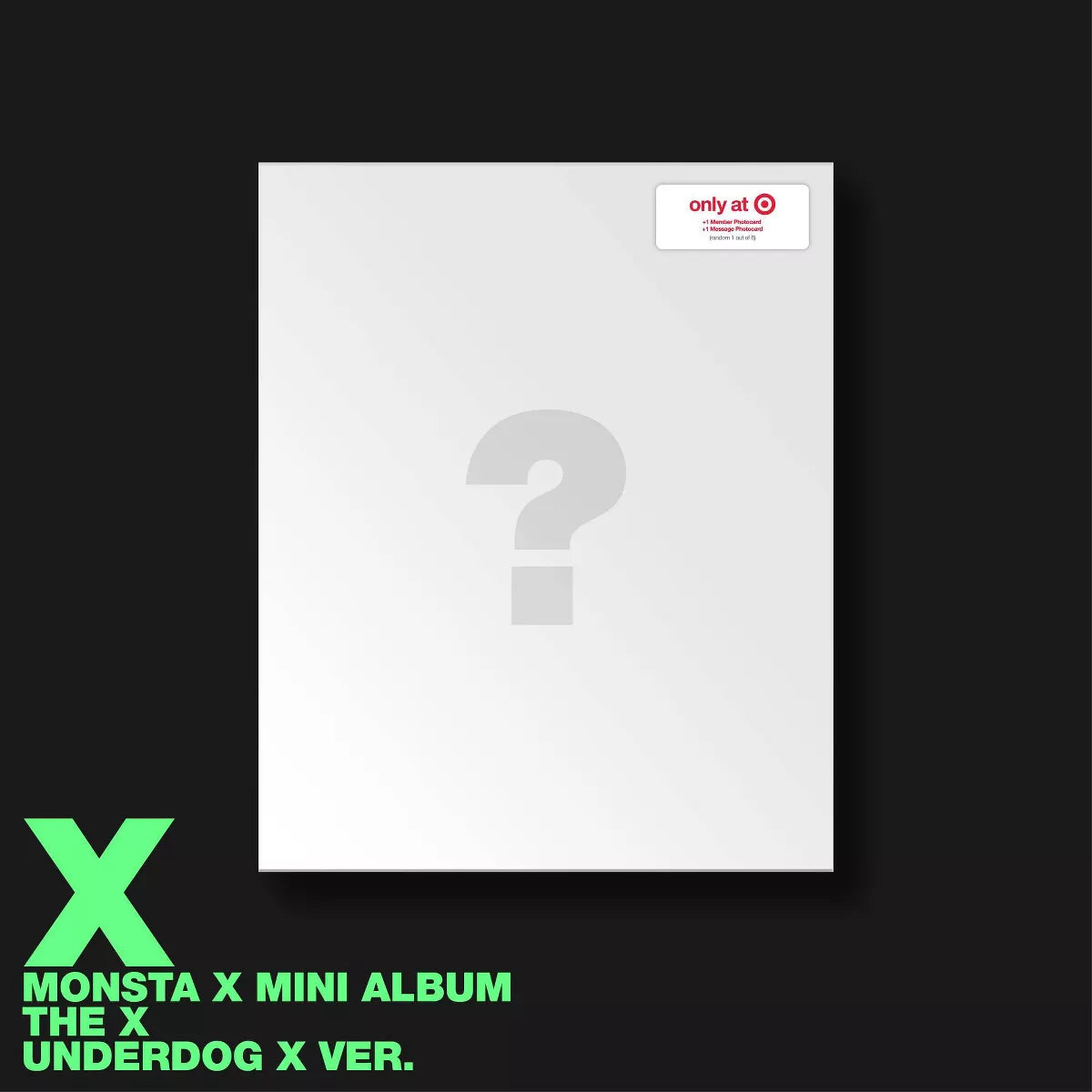 (PREVENTA) MONSTA X - 13TH MINI ALBUM [THE X] (TARGET EXCLUSIVE)
