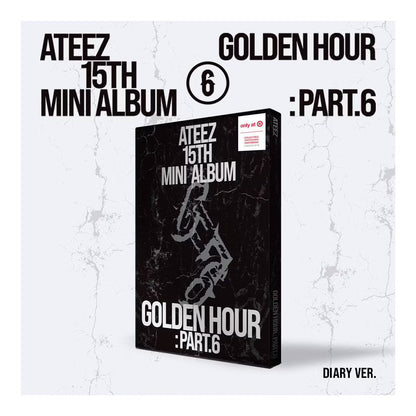 (PREVENTA) ATEEZ - 15TH MINI ALBUM [GOLDEN HOUR : Part.6] (TARGET EXCLUSIVE)