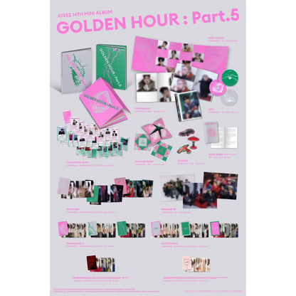 (PREVENTA) ATEEZ - 14th mini album - GOLDEN HOUR: PART.5 (TARGET EXCLUSIVE)