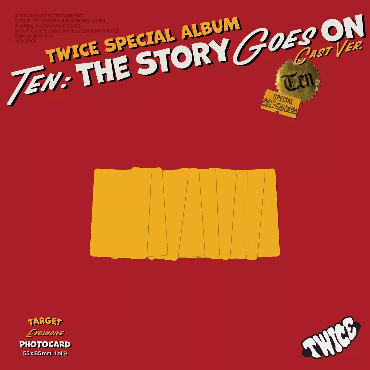 (PREVENTA) TWICE - Special Album [TEN: The Story Goes On] (TARGET EXCLUSIVE)