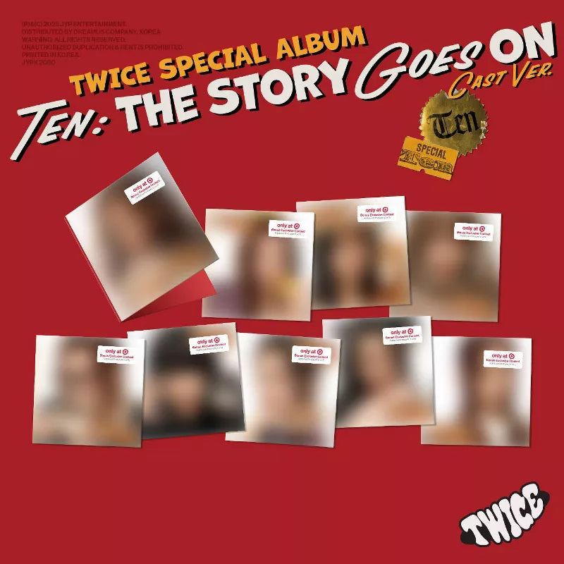 (PREVENTA) TWICE - Special Album [TEN: The Story Goes On] (TARGET EXCLUSIVE)