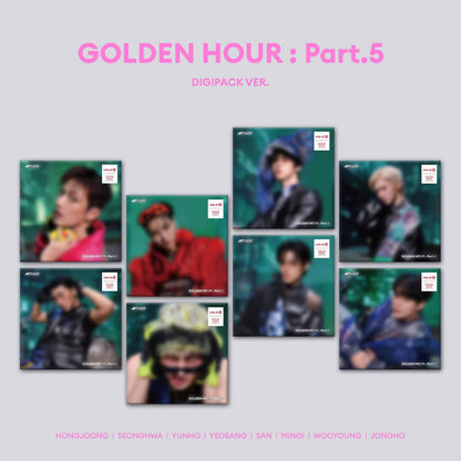 (PREVENTA) ATEEZ - 14th mini album - GOLDEN HOUR: PART.5 (TARGET EXCLUSIVE)