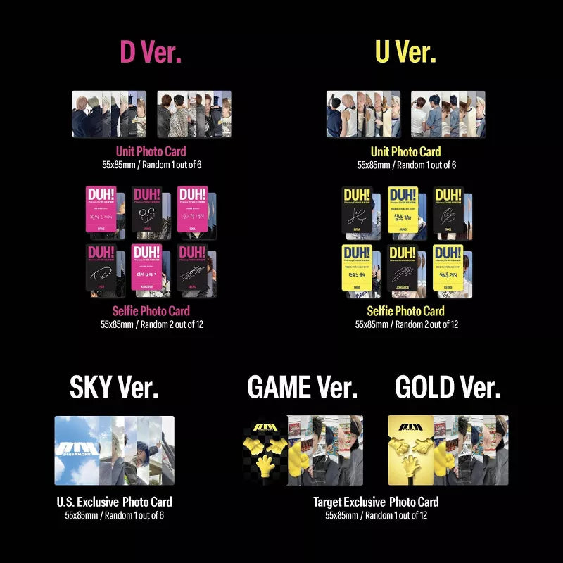 P1Harmony - 8th Mini Album [DUH!] (TARGET EXCLUSIVE)