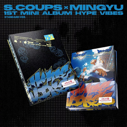 (PREVENTA) (SEVENTEEN) S.COUPS X MINGYU - 1ST MINI ALBUM [HYPE VIBES] (TARGET EXCLUSIVE)