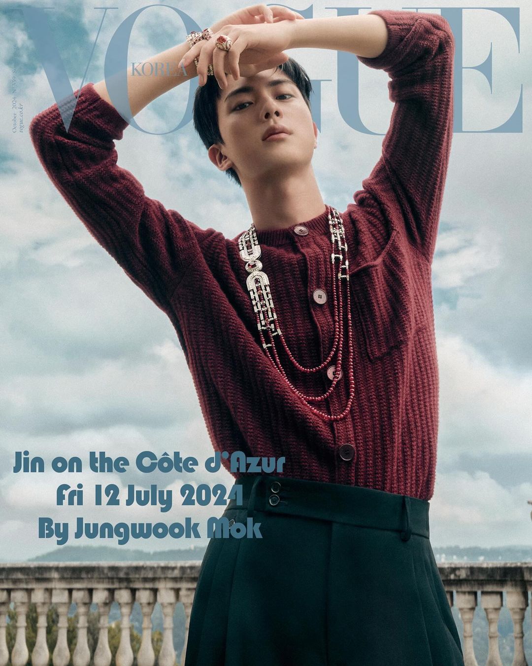 JIN - VOGUE KOREA SPECIAL COVER OCTOBER 2024