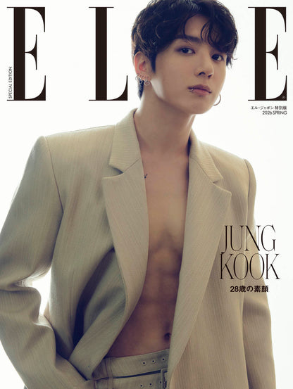 (PREVENTA) (BTS) JUNG KOOK - SPRING 2026 [ELLE] JAPAN