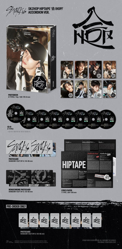 STRAY KIDS -  SKZHOP HIPTAPE 合 (HOP)