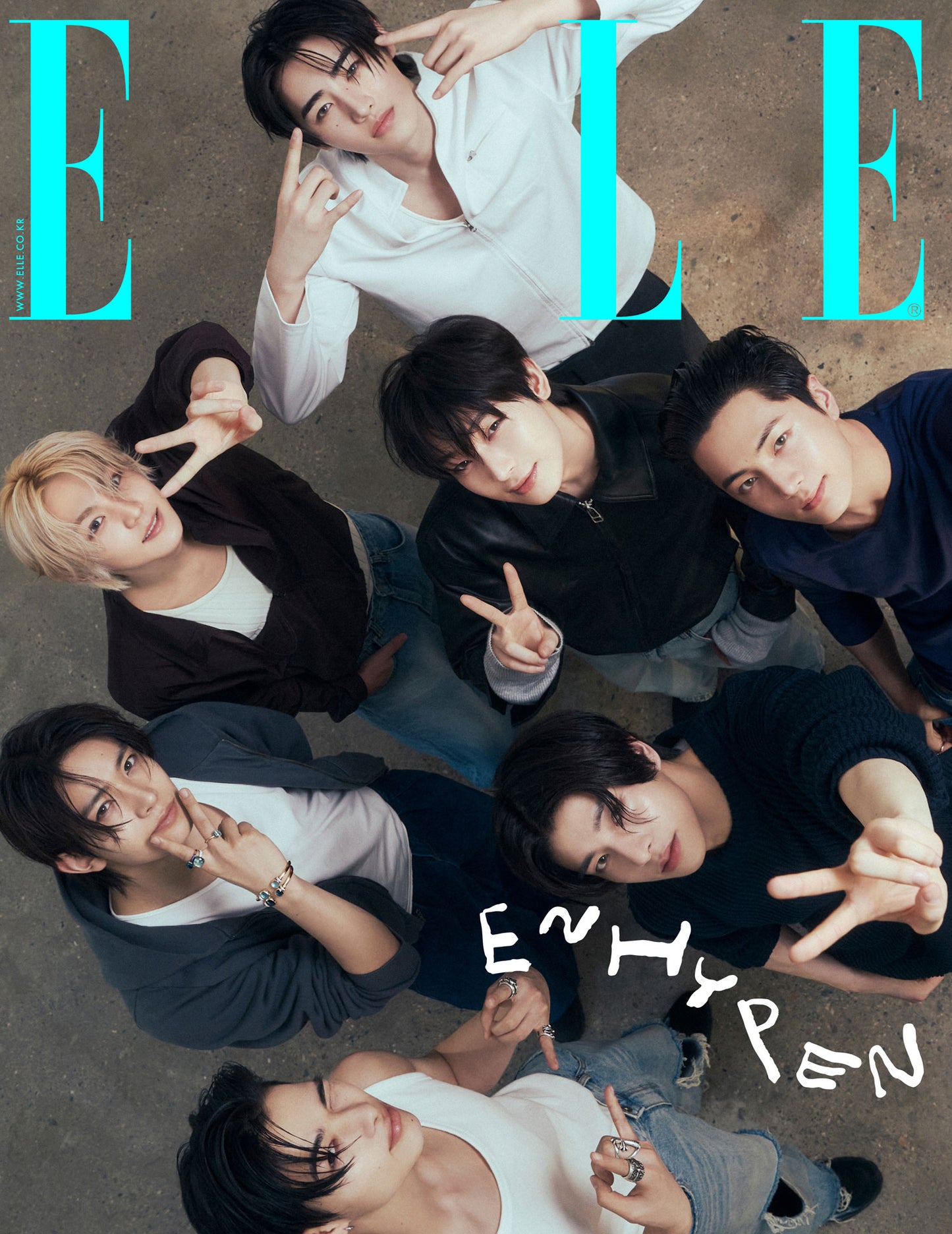 (PREVENTA) ENHYPEN - ELLE MAGAZINE APRIL 2025