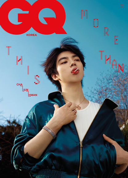 (PREVENTA) CHA JUNHWA - Magazine GQ Korea 2025-05