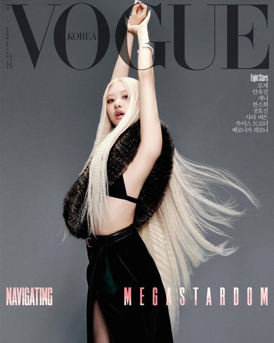 (PREVENTA) ROSÉ (BLACKPINK) - AUGUST 2025 [VOGUE]