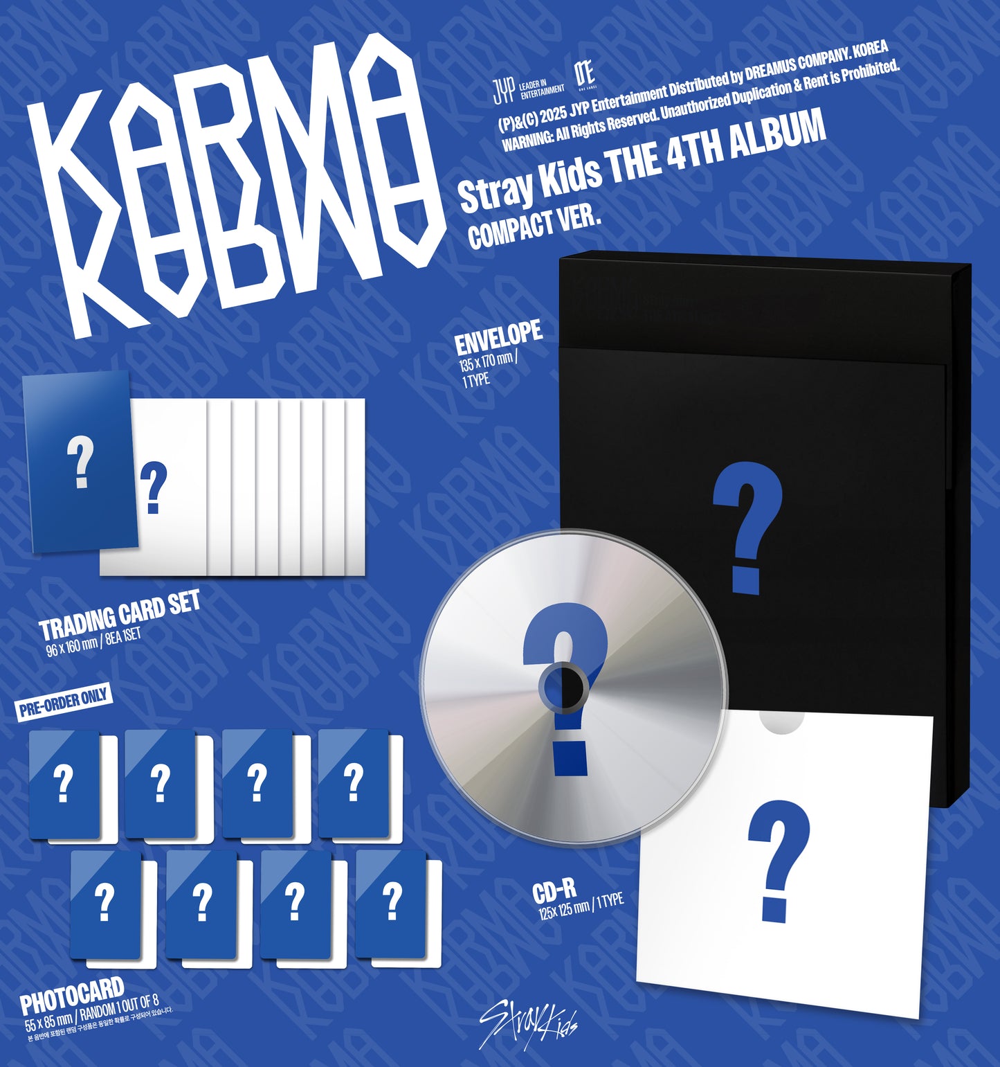 (PREVENTA) STRAY KIDS - 4th album [KARMA] + JYP GIFT