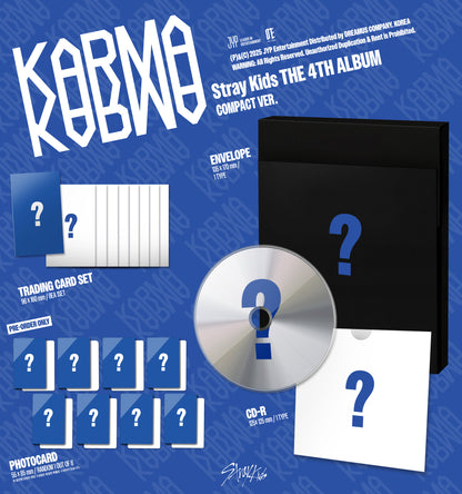(PREVENTA) STRAY KIDS - 4th album [KARMA] + JYP GIFT