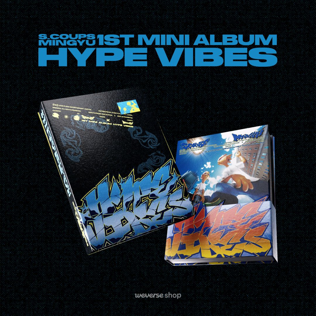(PREVENTA) (SEVENTEEN) S.COUPS X MINGYU - 1ST MINI ALBUM [HYPE VIBES] + MAKESTAR GIFT