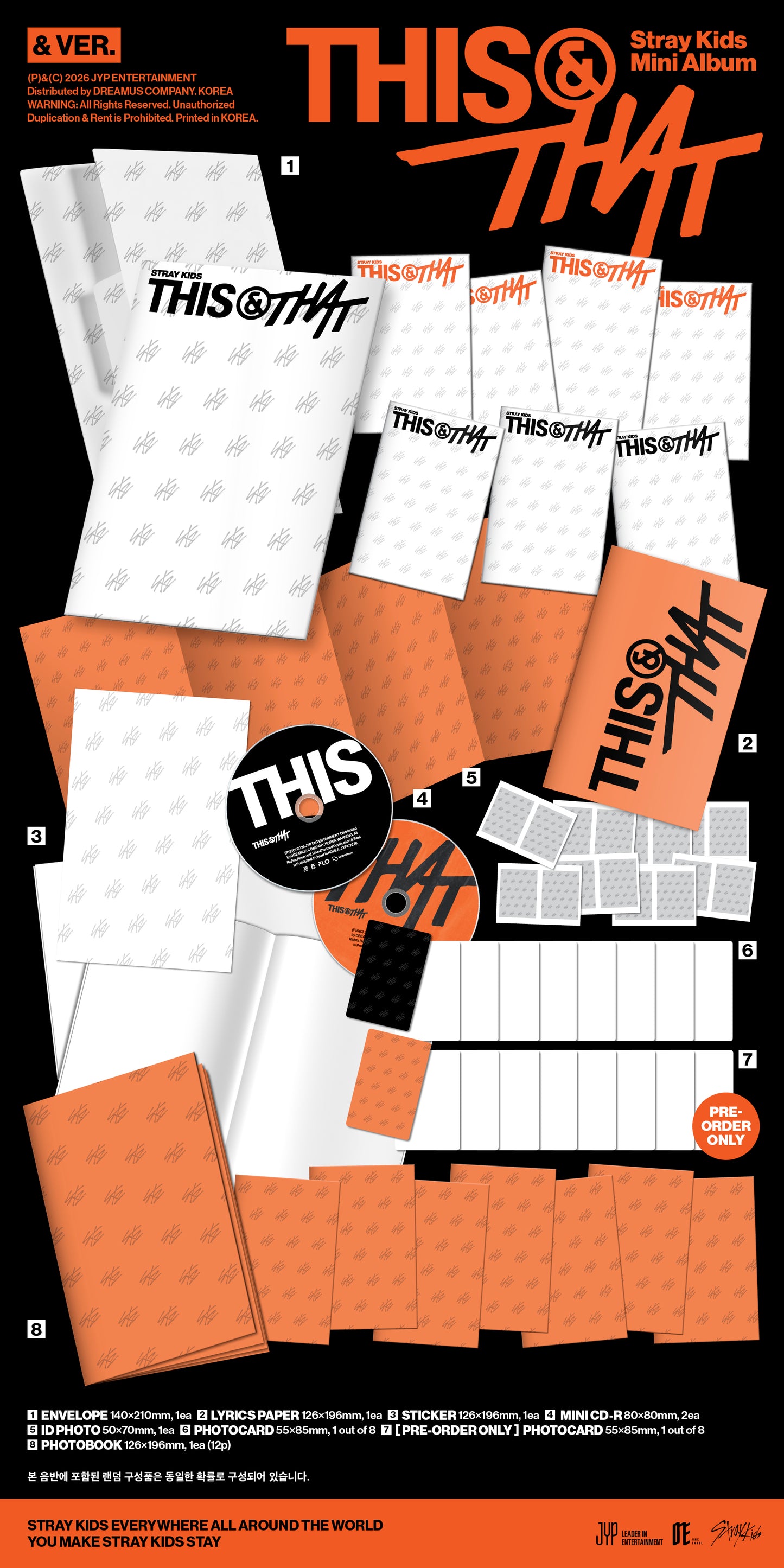 (PREVENTA) STRAY KIDS - mini album [THIS & THAT]