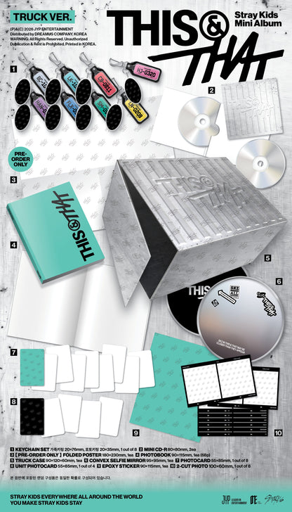 (PREVENTA) STRAY KIDS - mini album [THIS & THAT]