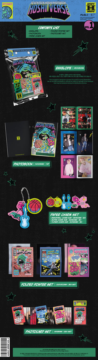 (PREVENTA) (SEVENTEEN) HOSHI - PHOTOBOOK [HOSHI VERSE] VOL.1