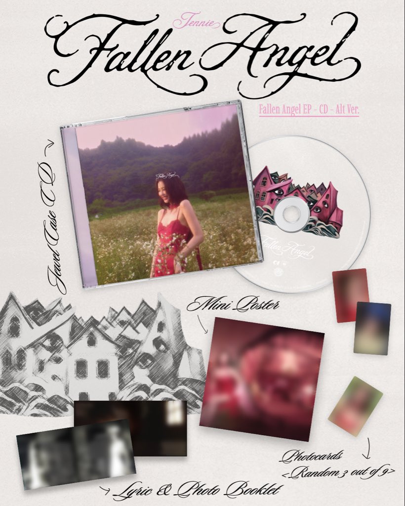 (PREVENTA) JENNIE - EP [Fallen Angel]