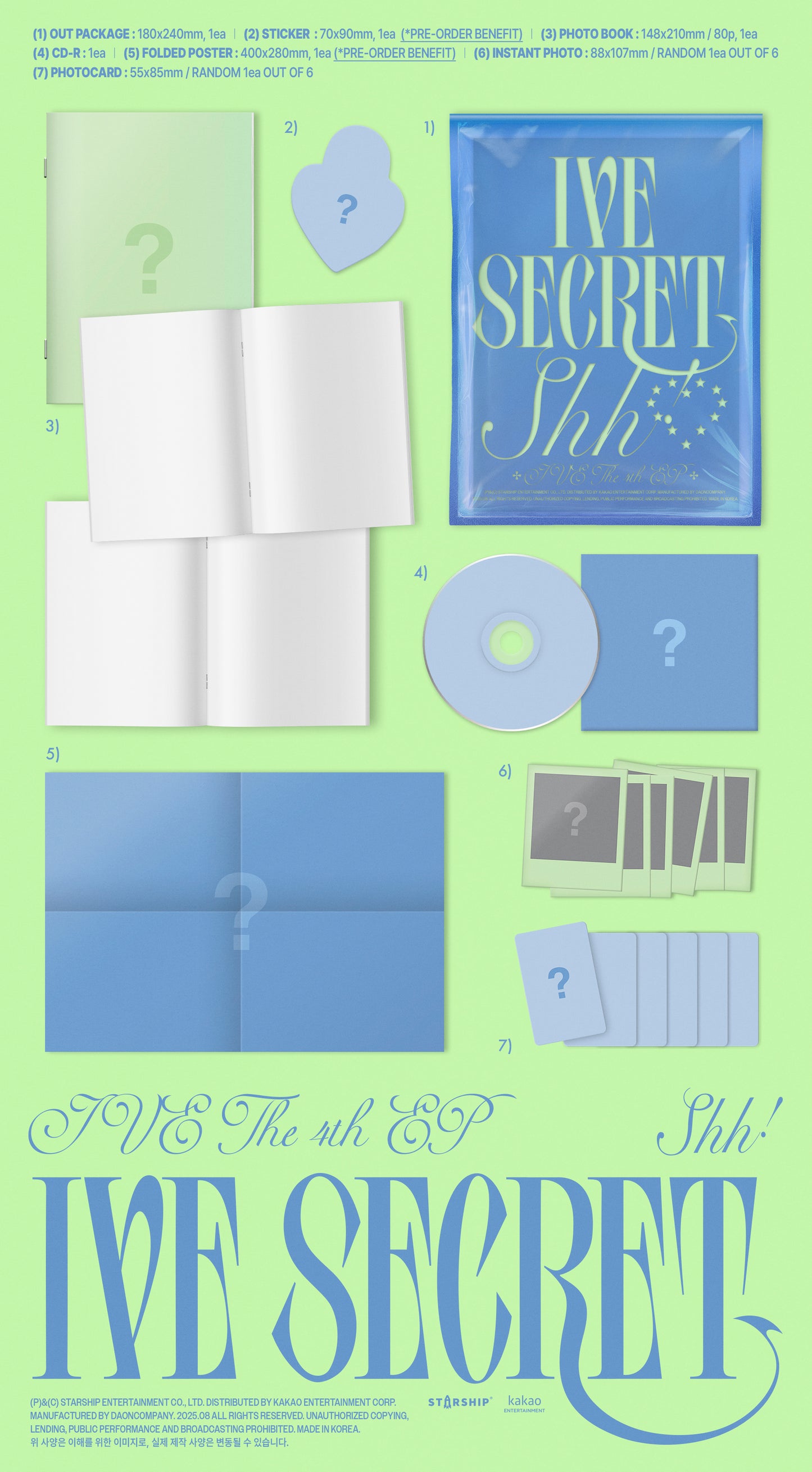 (PREVENTA) IVE - THE 4TH EP [IVE SECRET]