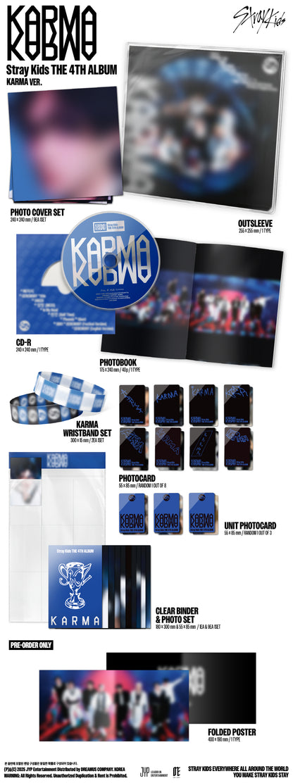 (PREVENTA) STRAY KIDS - 4th album [KARMA]