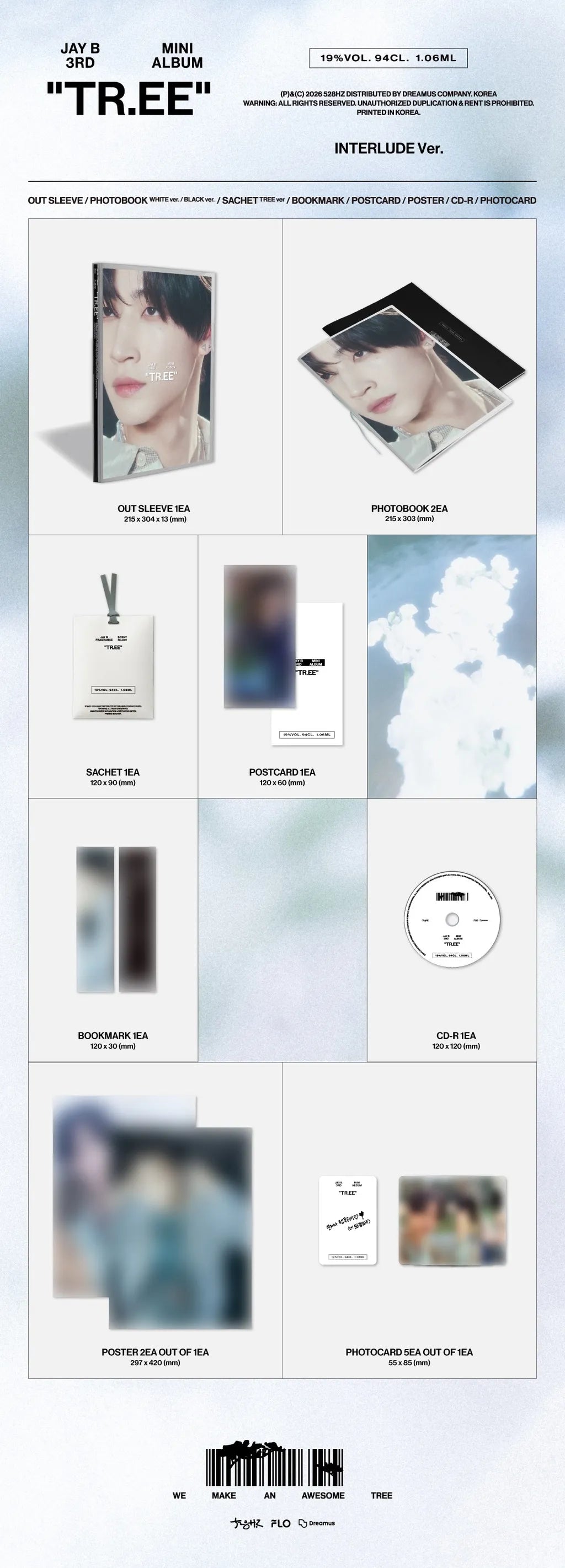 (PREVENTA) JAY B - 3rd MINI ALBUM [TR.EE]