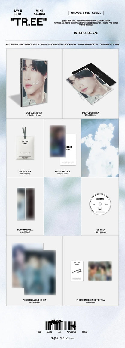 (PREVENTA) JAY B - 3rd MINI ALBUM [TR.EE]