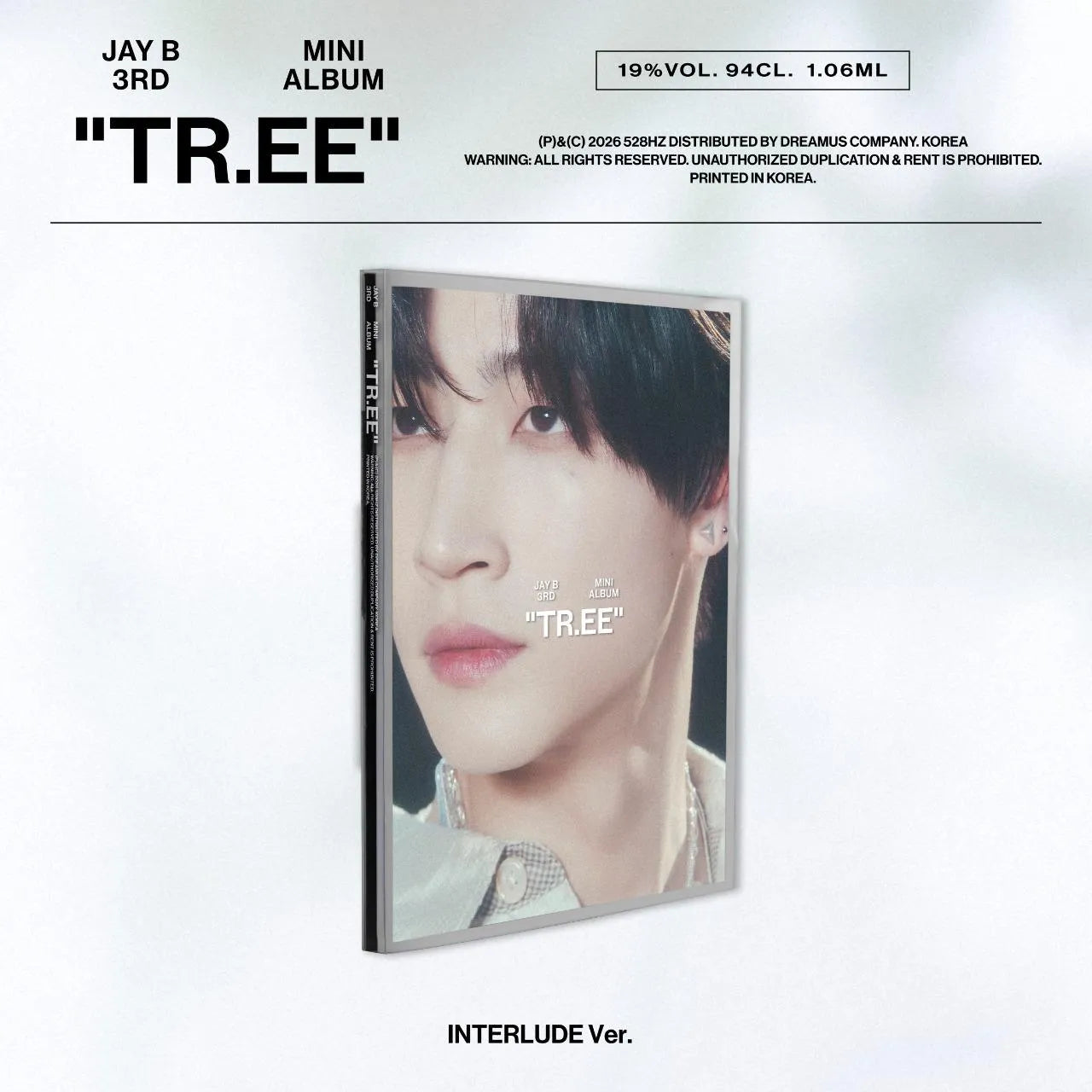 (PREVENTA) JAY B - 3rd MINI ALBUM [TR.EE]