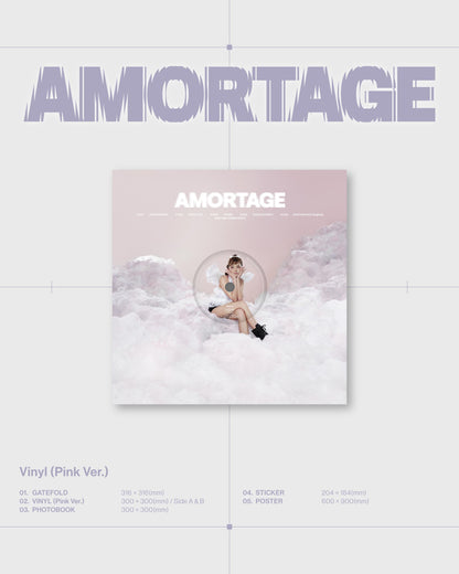 (PREVENTA) JISOO - Mini Album [AMORTAGE] Vinyl