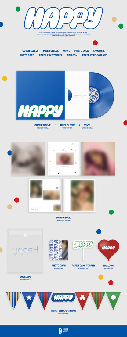 (PREVENTA) JIN - HAPPY (LP)