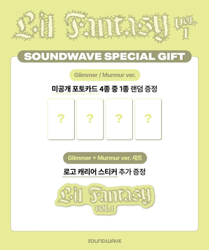 (PREVENTA) (TWICE) CHAEYOUNG - 1st Album LIL FANTASY vol.1 + SOUNDWAVE GIFT