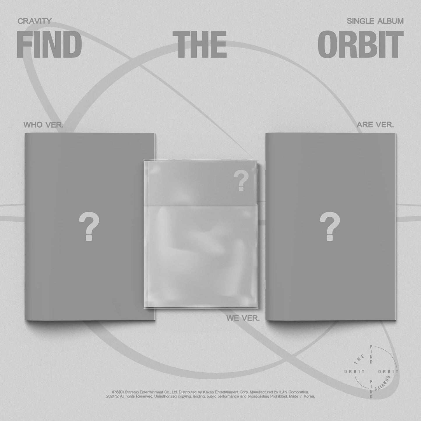 CRAVITY - Single Album FIND THE ORBIT + STARSHIP GIFT