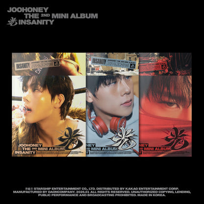 (PREVENTA) (MONSTA X) JOOHONEY - THE 2ND MINI ALBUM 光 (INSANITY)