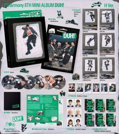 P1Harmony - 8th Mini Album [DUH!]