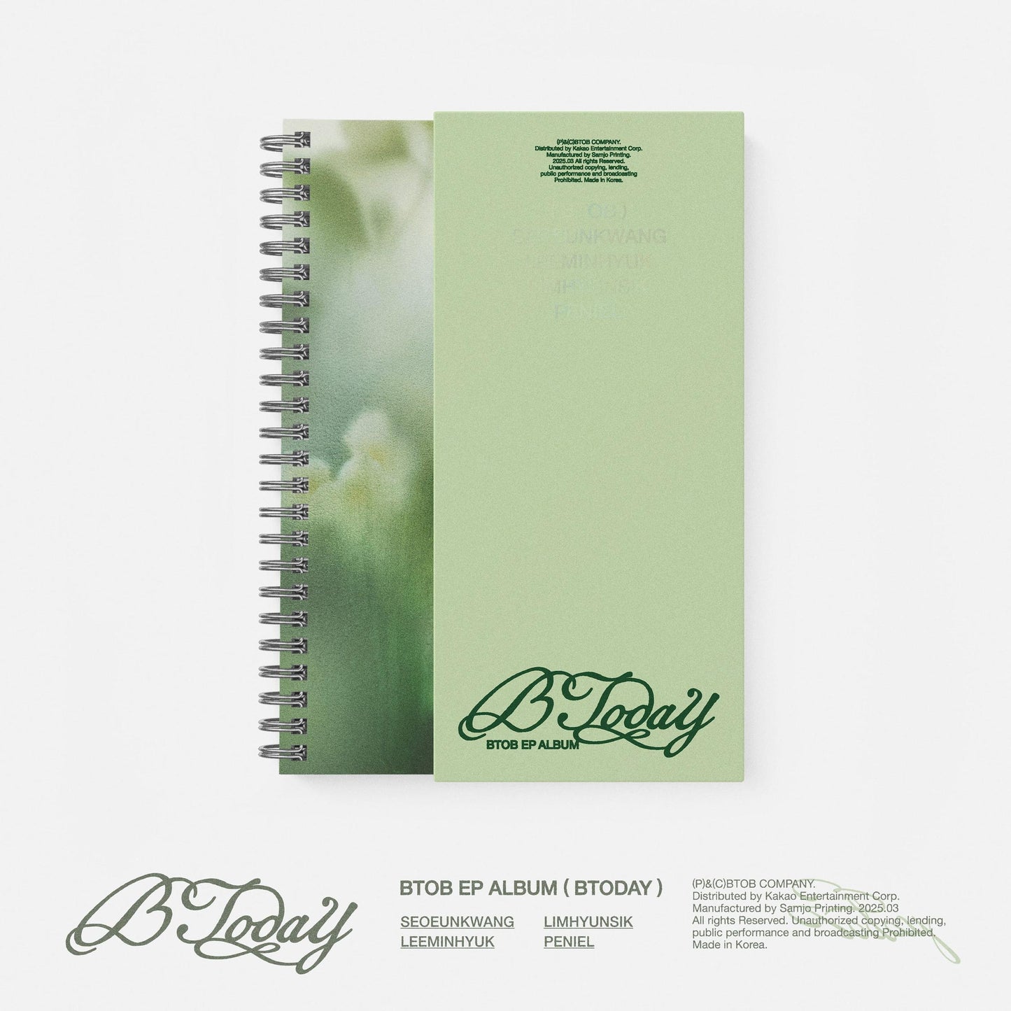 (PREVENTA) BTOB - EP ALBUM [BTODAY]