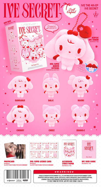 (PREVENTA) IVE - THE 4th EP [IVE SECRET] (EVIL CUPID ver.) (Platform ver.) (Limited Edition)