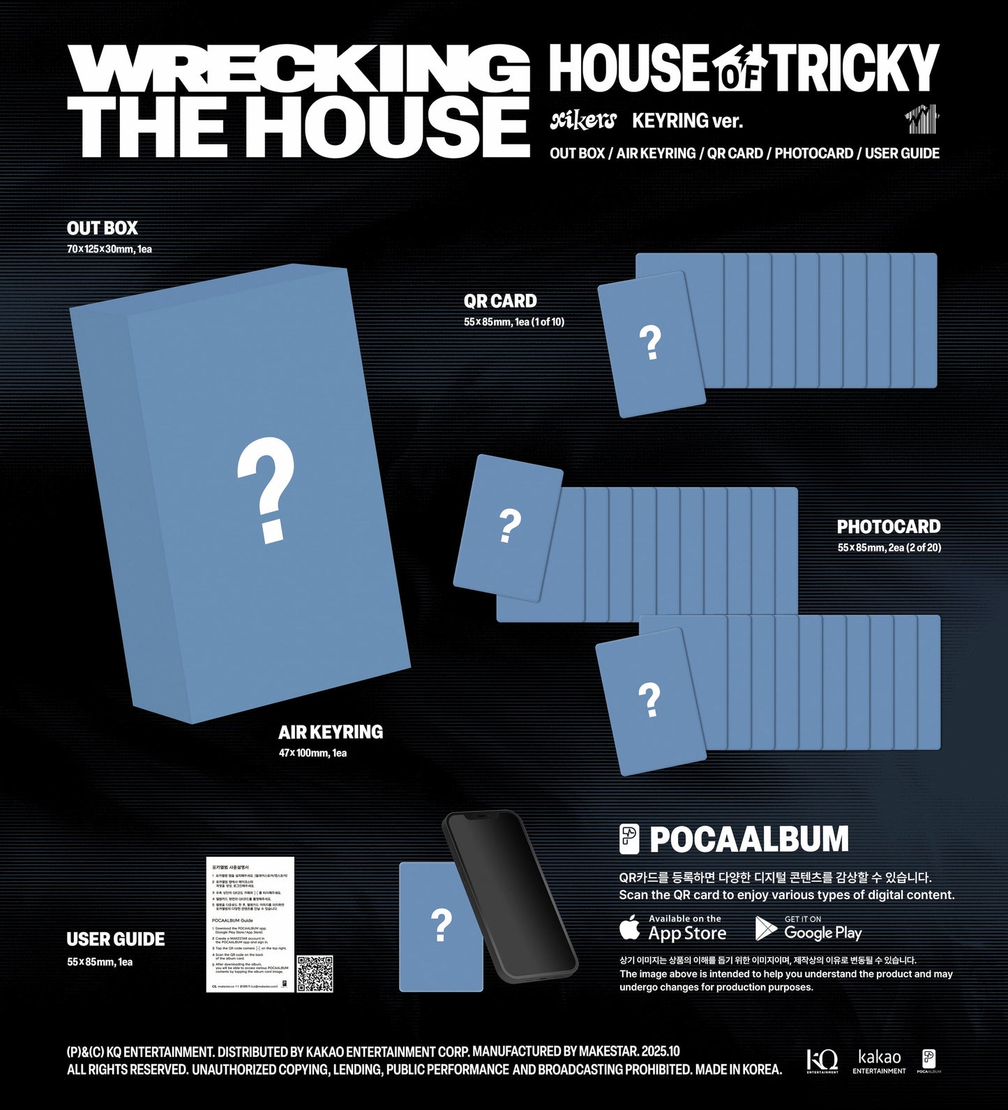 (PREVENTA) XIKERS - 6TH MINI ALBUM [HOUSE OF TRICKY : WRECKING THE HOUSE]