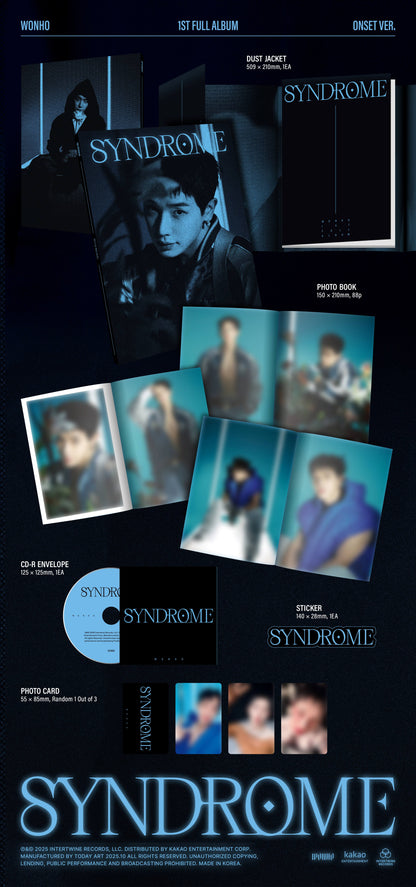 (PREVENTA) WONHO - 1st Full Album [SYNDROME]