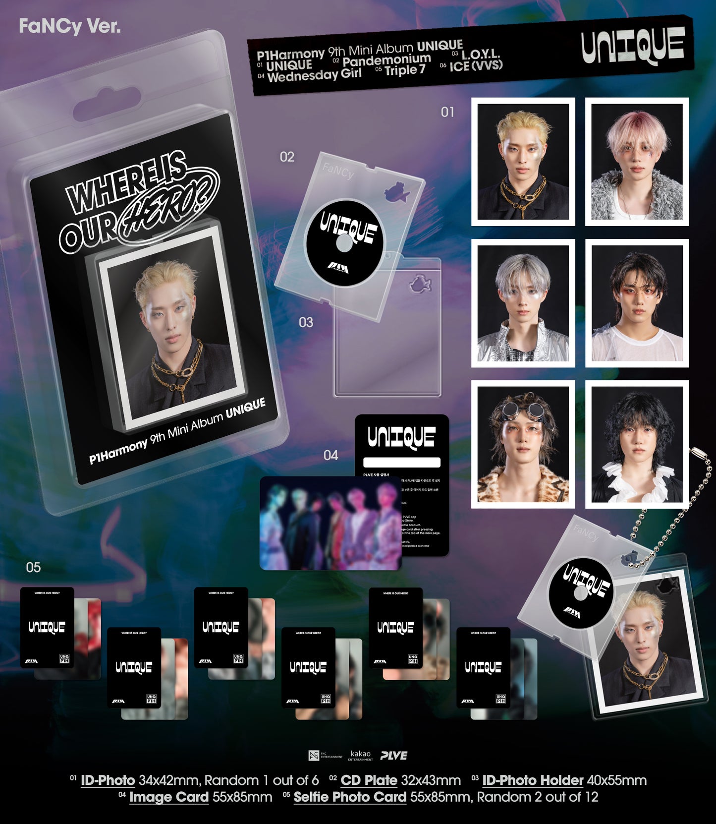 (PREVENTA) P1HARMONY - 9th Mini Album [UNIQUE]