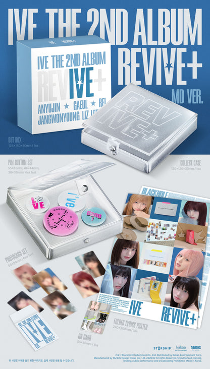 (PREVENTA) IVE - THE 2ND ALBUM [REVIVE+] (MD/MINI MINI/PETIT-IVE)