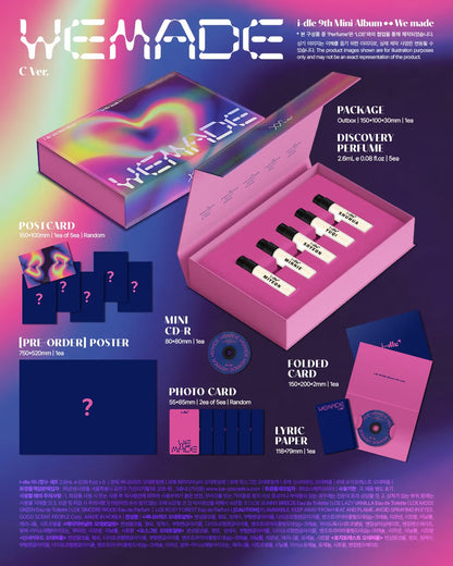 (PREVENTA) I-DLE - 9th Mini Album [We Made]
