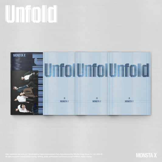 (PREVENTA) MONSTA X - FULL ALBUM [Unfold]